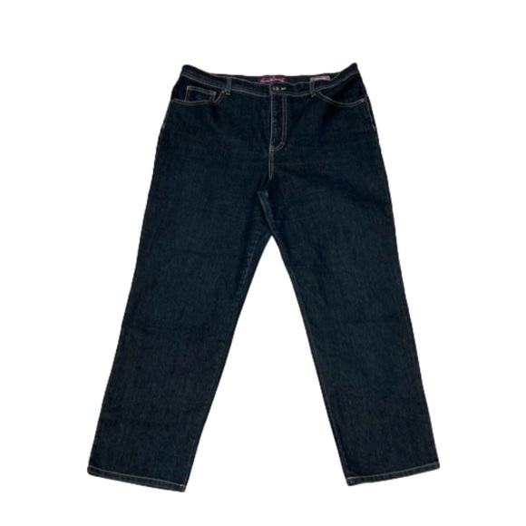 Gloria Vanderbilt Amanda Jeans Dark Blue - Picture 1 of 3